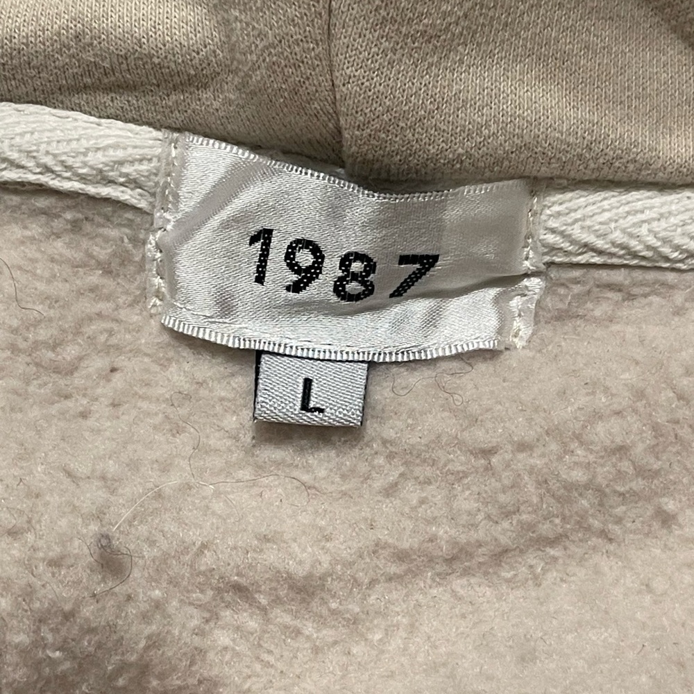 1985 Of The Stars Unisex Large Tan Pullover Hoodie - Picture 12 of 13